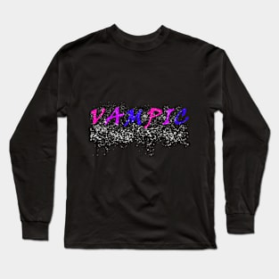 Bi-Pride Vampic Long Sleeve T-Shirt